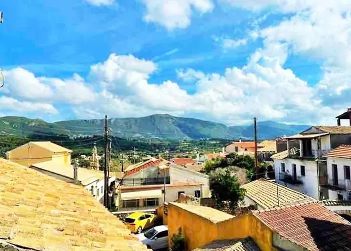 Traditional Detached Corfu House, 50M To Village Square